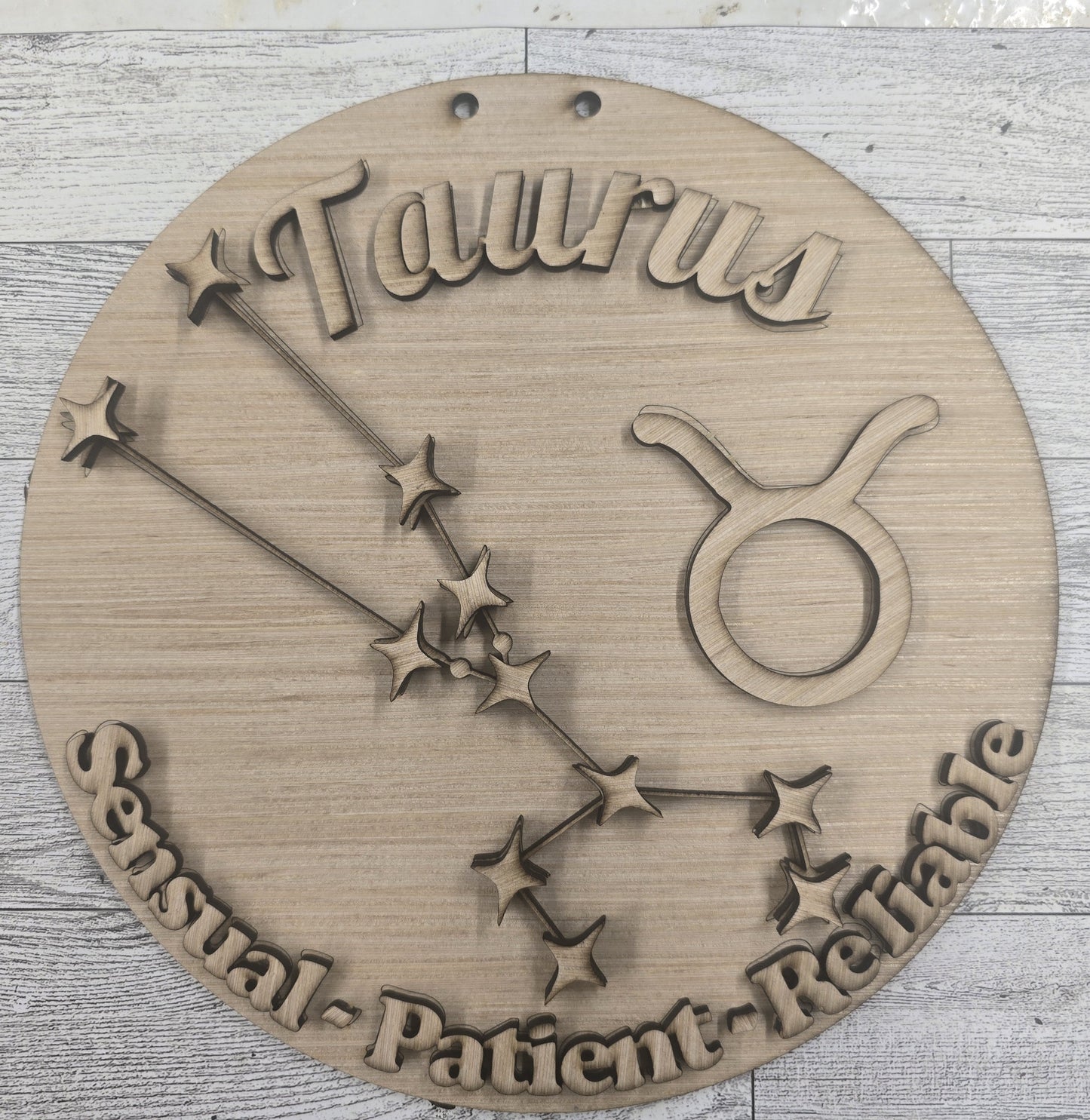 Zodiac Sign Wood Kit