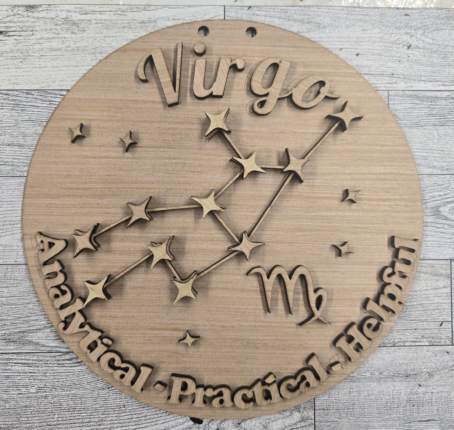 Zodiac Sign Wood Kit