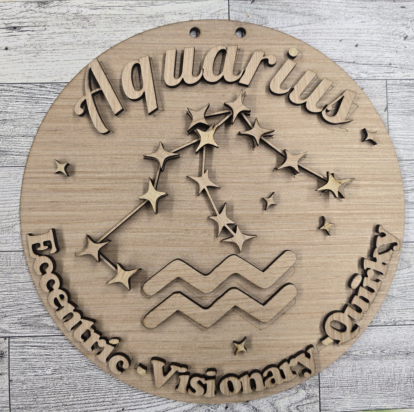 Zodiac Sign Wood Kit