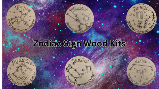 Zodiac Sign Wood Kit
