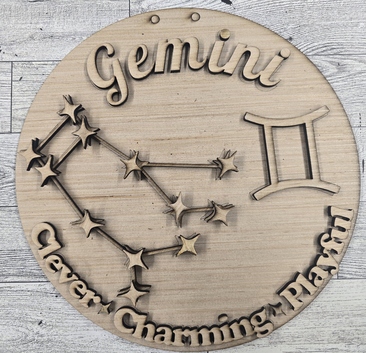 Zodiac Sign Wood Kit