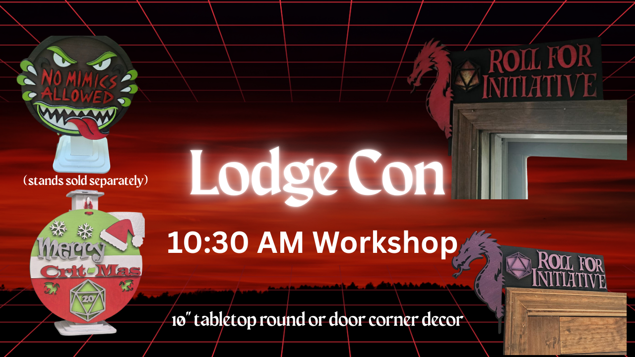 10:30 AM Lodge Con Workshop