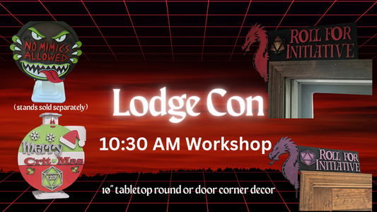 10:30 AM Lodge Con Workshop
