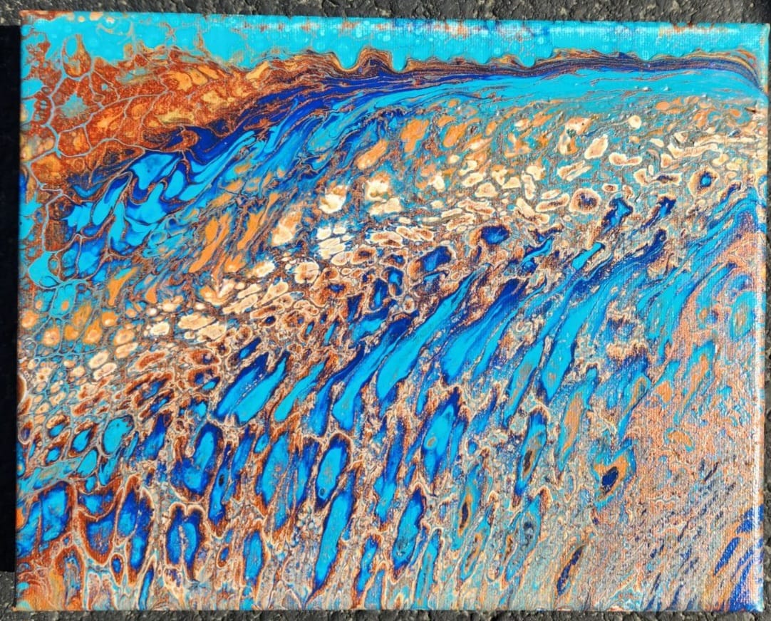 Tuesday Acrylic Pour Class - Open Studio